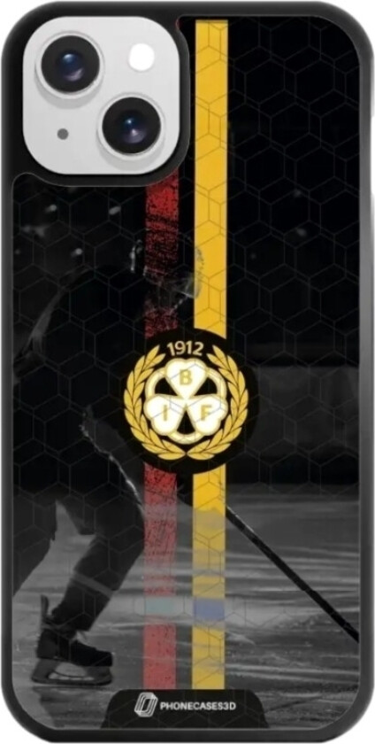 iPhone 13 Brynäs IF 3D mobildeksel, svart
