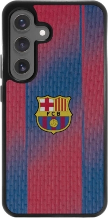 Samsung Galaxy S25 FC Barcelona 3D mobildeksel, svart