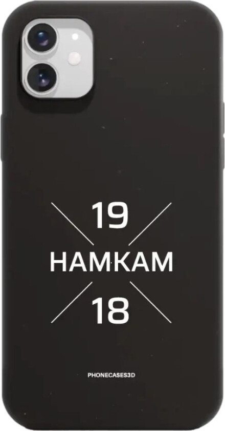 iPhone 11 HamKam komposterbart deksel, svart