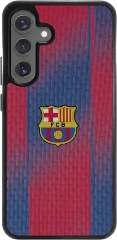 Samsung Galaxy S25+ FC Barcelona 3D mobildeksel, svart