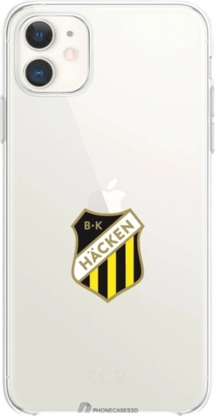 iPhone 11 BK Häcken Clear case -mobildeksel, hvit