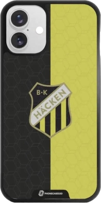 iPhone 16 Plus BK Häcken 3D mobildeksel, svart
