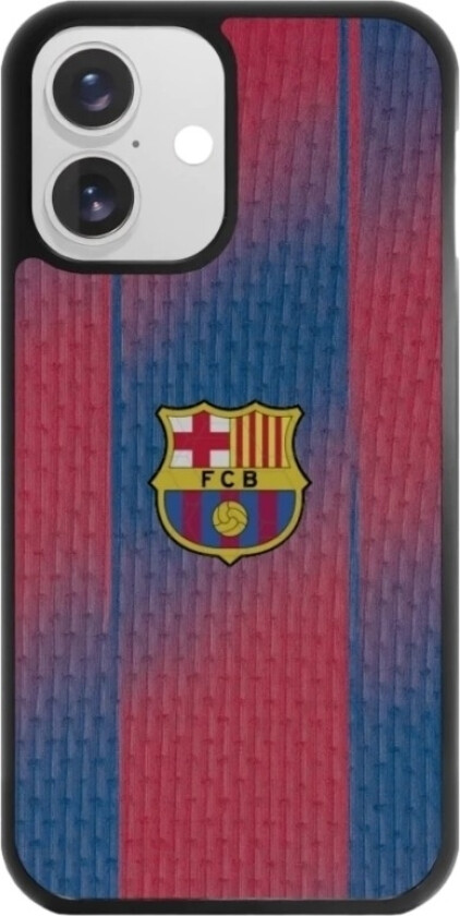 iPhone 16 FC Barcelona 3D mobildeksel, svart