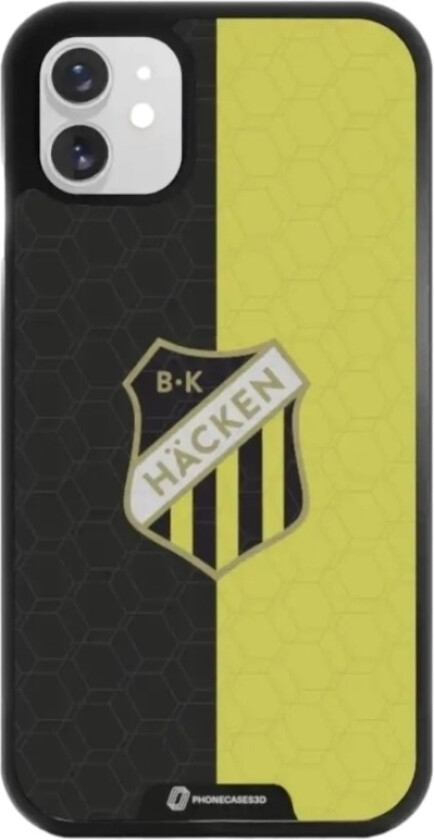 iPhone 11 BK Häcken 3D mobildeksel, svart