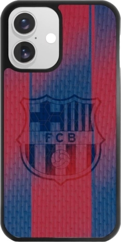 iPhone 16 FC Barcelona 3D mobildeksel, svart
