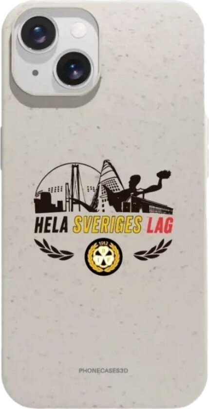 iPhone 14 Brynäs IF komposterbart deksel, hvit