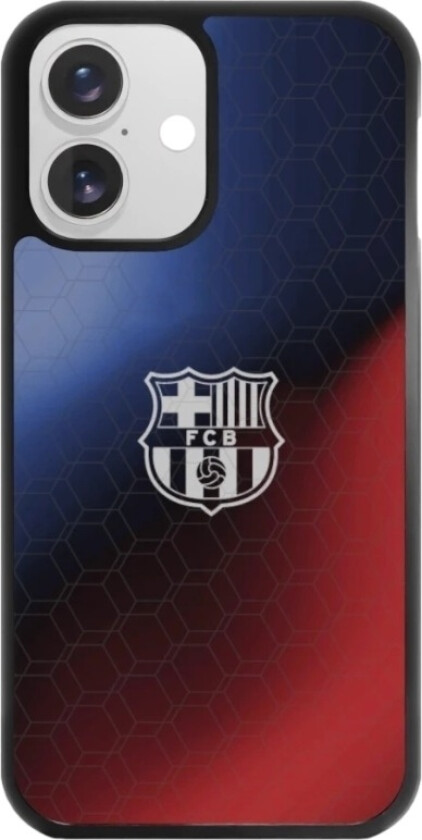 iPhone 16 FC Barcelona 3D mobildeksel, svart