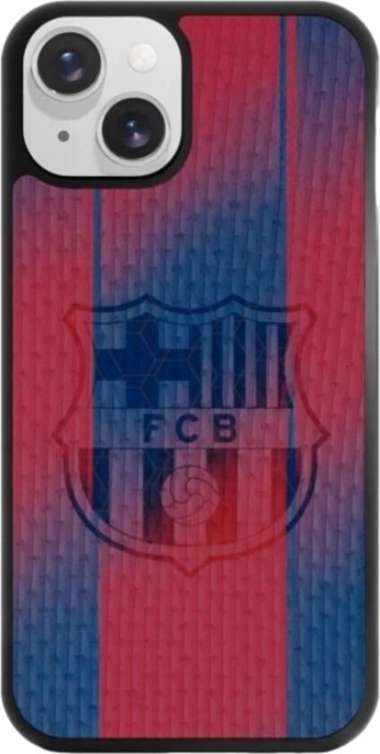 iPhone 14 FC Barcelona 3D mobildeksel, svart