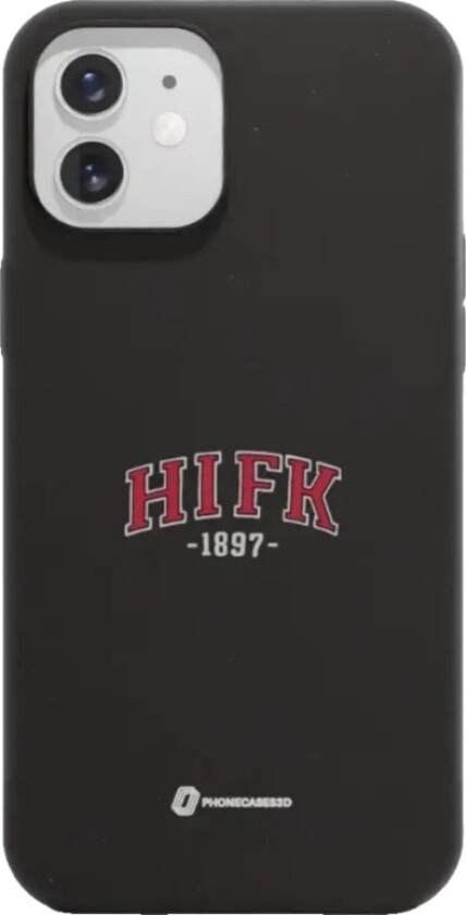 iPhone 12 HIFK Hockey komposterbart deksel, svart