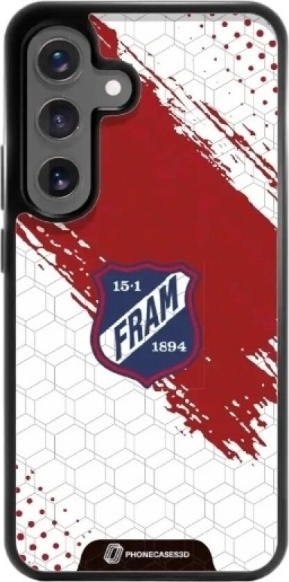 Samsung Galaxy S25 IF Fram Larvik 3D mobildeksel, svart