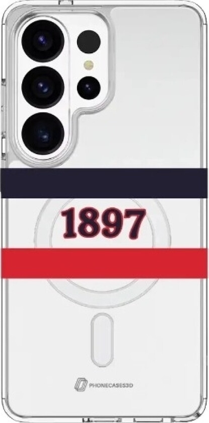 Samsung Galaxy S26 Ultra HIFK Hockey Clear case (MagSafe) -mobildeksel, hvit