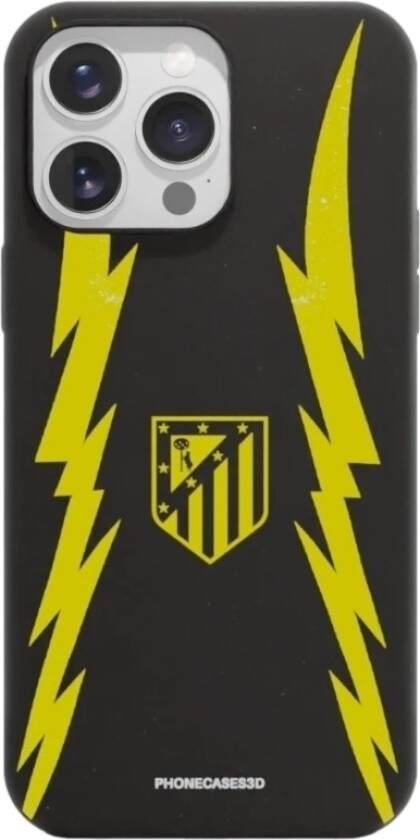 iPhone 16 Pro Max Atlético de Madrid komposterbart deksel, svart