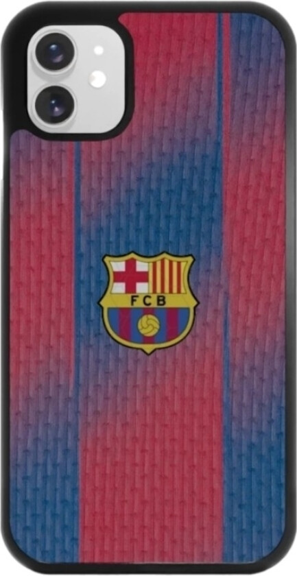 iPhone 11 FC Barcelona 3D mobildeksel, svart