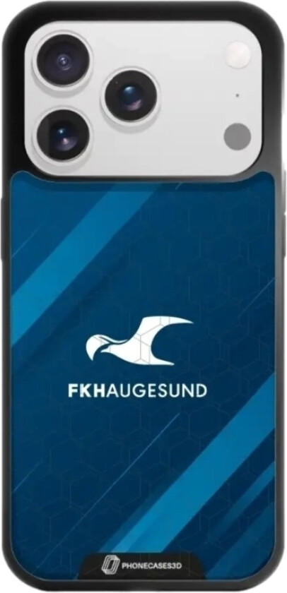 iPhone 17 Pro Max FK Haugesund 3D mobildeksel, svart