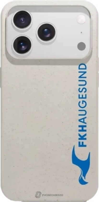 iPhone 17 Pro Max FK Haugesund komposterbart deksel, hvit