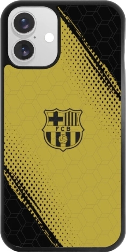 iPhone 16 Plus FC Barcelona 3D mobildeksel, svart