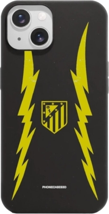 iPhone 15 Atlético de Madrid komposterbart deksel, svart
