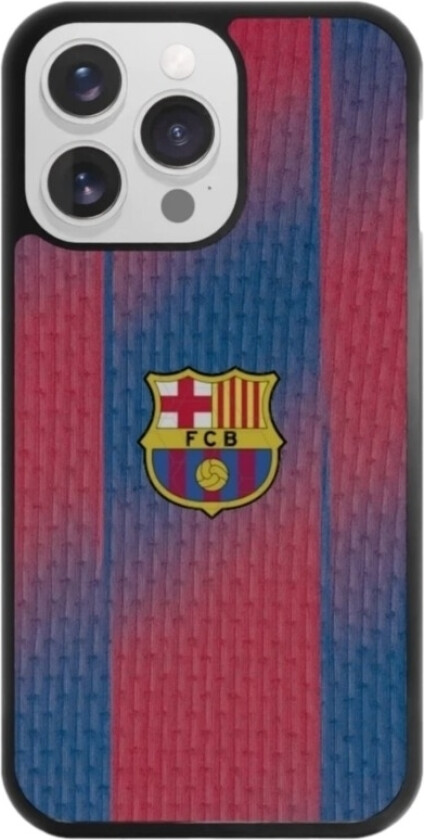 iPhone 13 Pro FC Barcelona 3D mobildeksel, svart