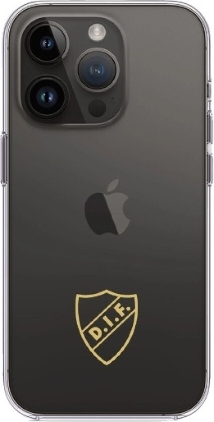 iPhone 13 Pro Djurgårdens IF Clear case -mobildeksel, svart