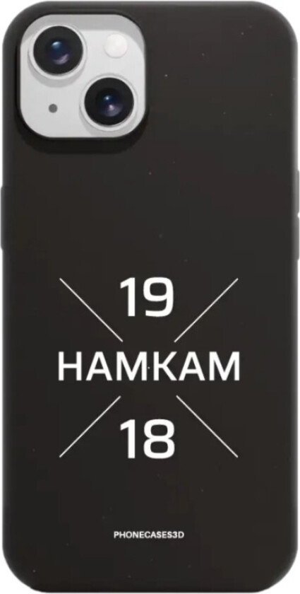 iPhone 15 HamKam komposterbart deksel, svart