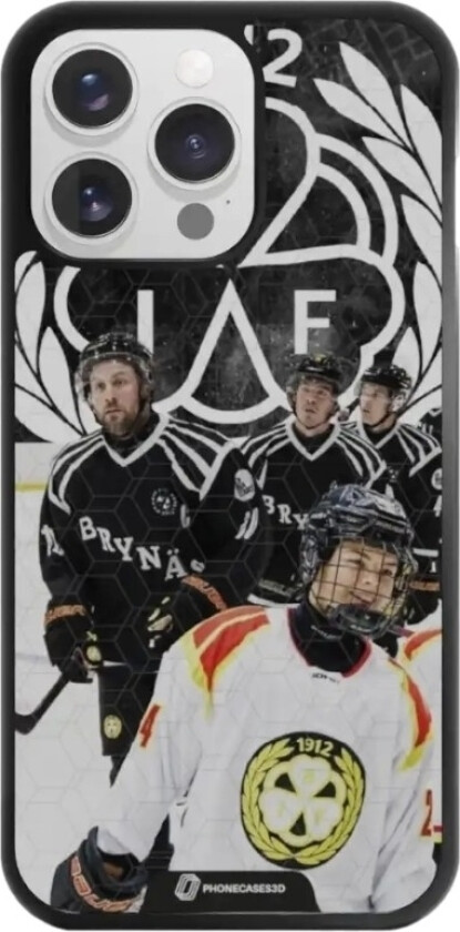 iPhone 16 Pro Max Brynäs IF 3D mobildeksel, svart