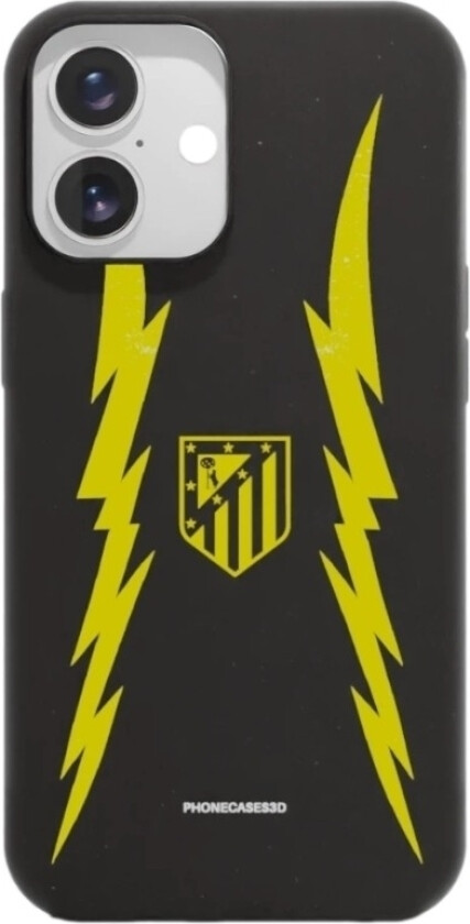 iPhone 16 Atlético de Madrid komposterbart deksel, svart