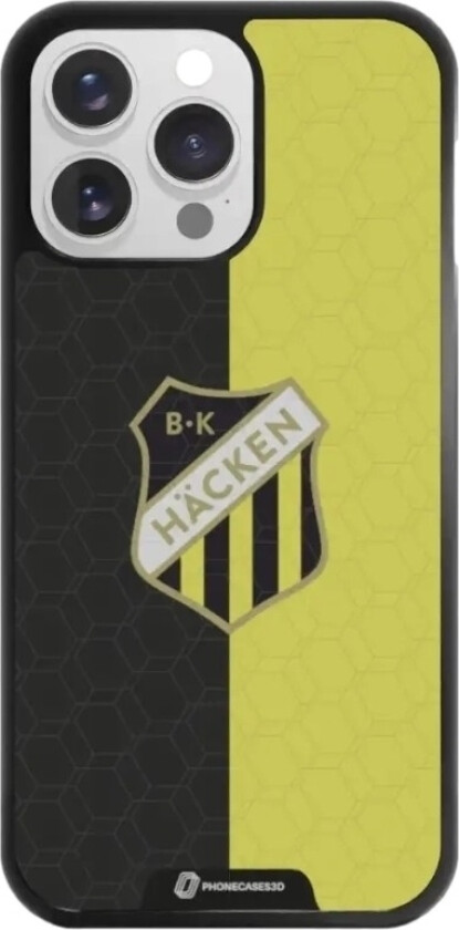 iPhone 16 Pro Max BK Häcken 3D mobildeksel, svart