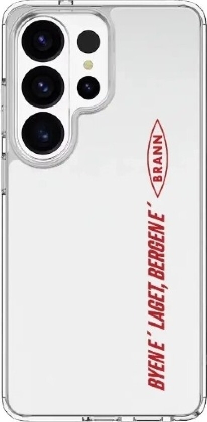 Samsung Galaxy S26 Ultra Brann SK Clear case -mobildeksel, hvit