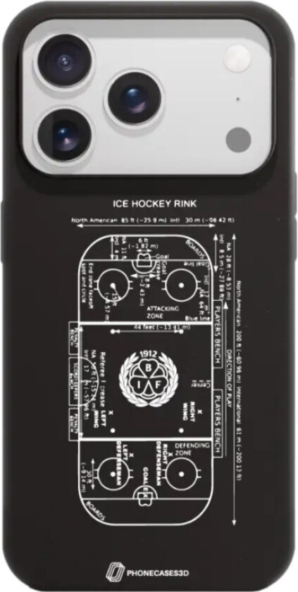 iPhone 17 Pro Brynäs IF komposterbart deksel, svart