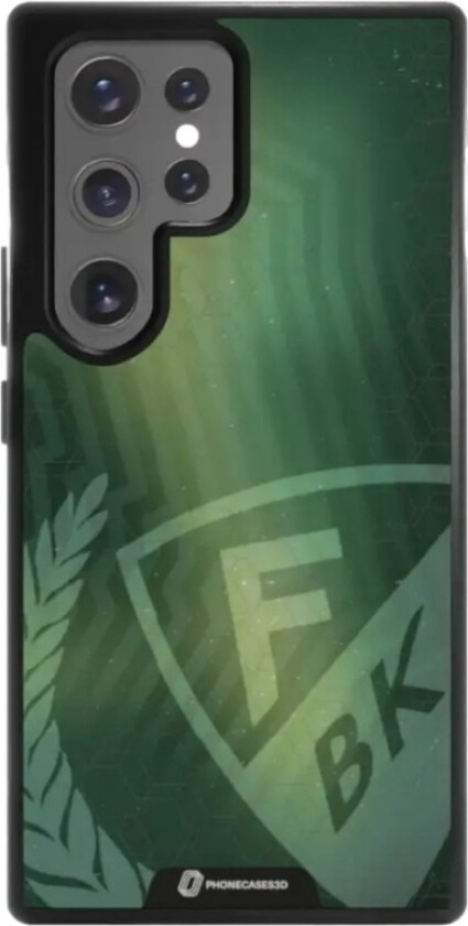 Samsung Galaxy S25 Ultra Färjestad BK 3D mobildeksel, svart