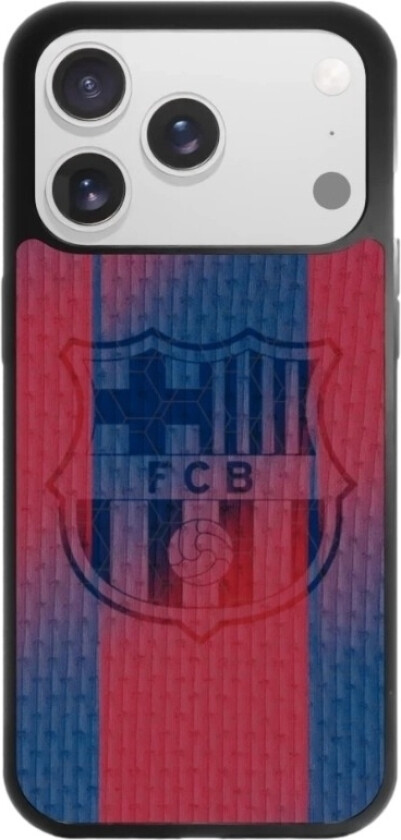 iPhone 17 Pro FC Barcelona 3D mobildeksel, svart
