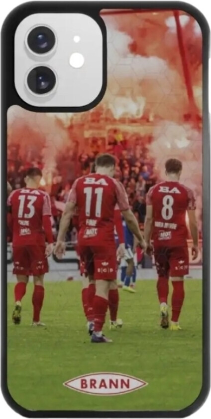 iPhone 12 Brann SK 3D mobildeksel, svart