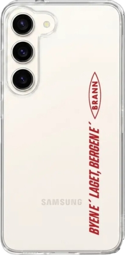 Samsung Galaxy S26+ Brann SK Clear case -mobildeksel, hvit