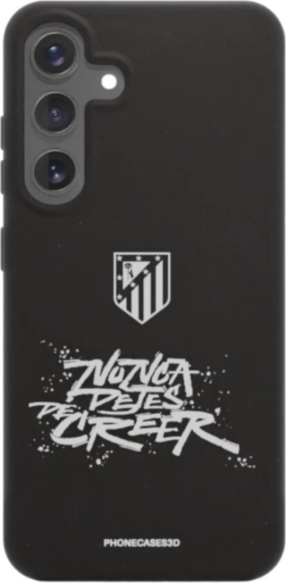 Samsung Galaxy S25+ Atlético de Madrid komposterbart deksel, svart