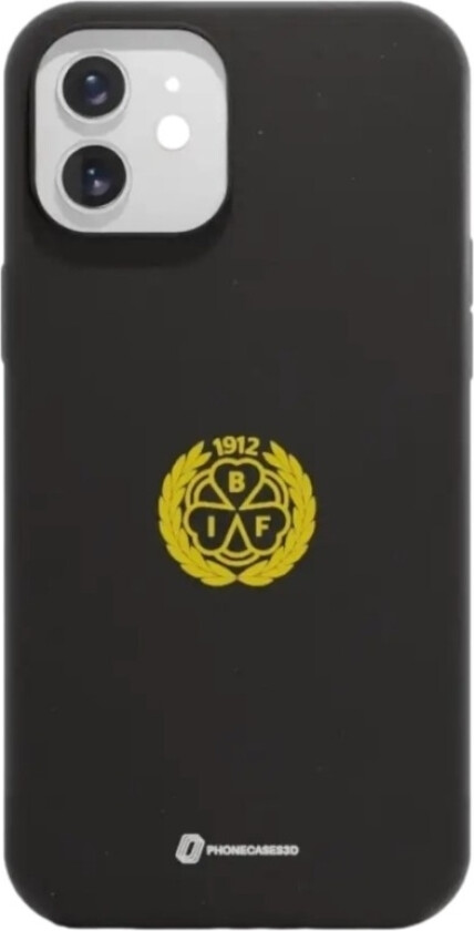 iPhone 12 Brynäs IF komposterbart deksel, svart