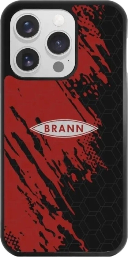 iPhone 15 Pro Brann SK 3D mobildeksel, svart