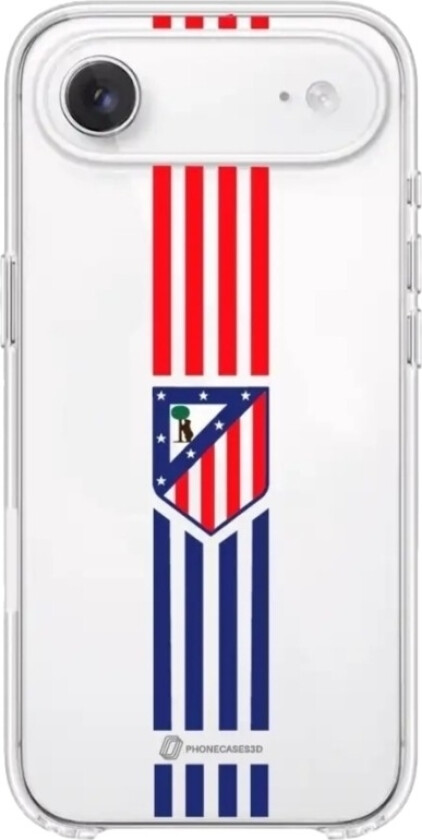 iPhone Air Atlético de Madrid Clear case -mobildeksel, hvit