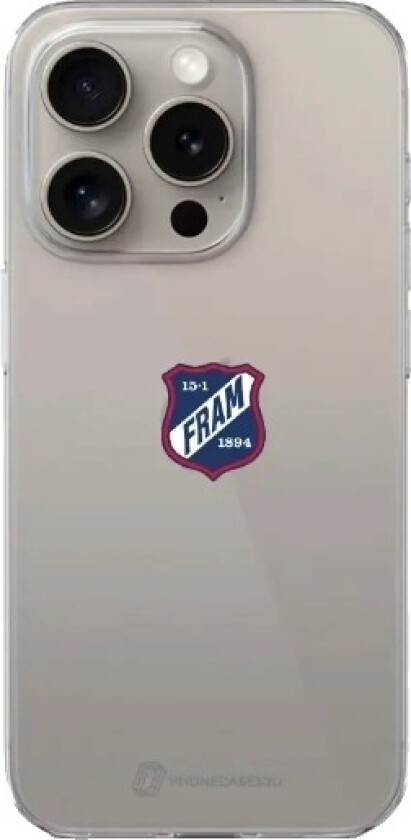 iPhone 16 Pro Max IF Fram Larvik Clear case -mobildeksel, hvit