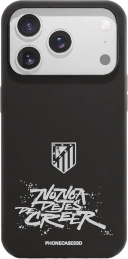 iPhone 17 Pro Max Atlético de Madrid komposterbart deksel, svart