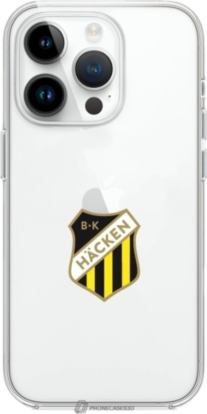 iPhone 14 Pro BK Häcken Clear case -mobildeksel, hvit