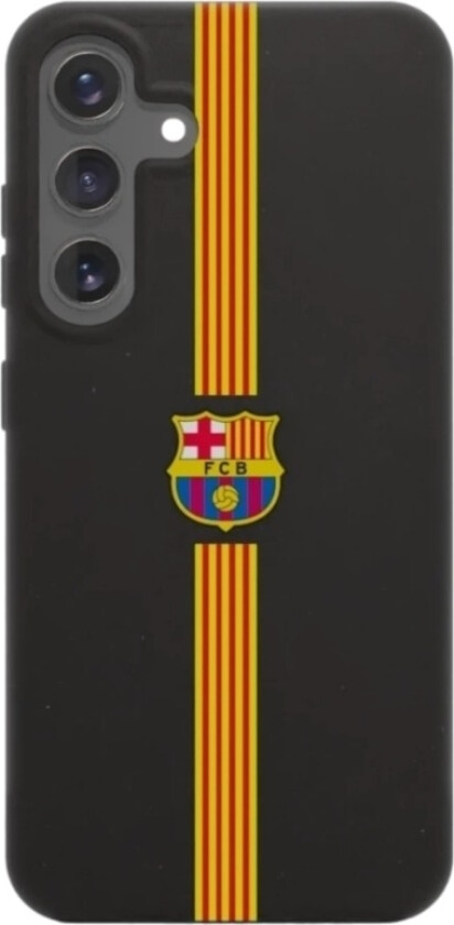 Samsung Galaxy S25+ FC Barcelona komposterbart deksel, svart
