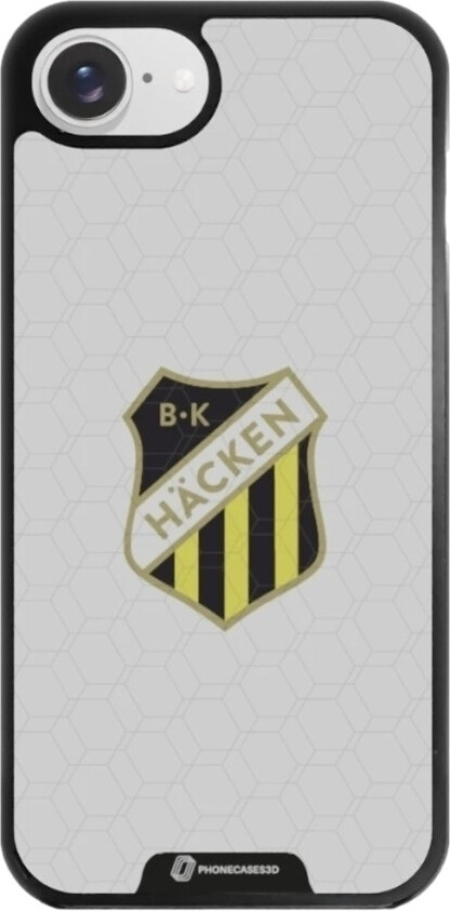 iPhone 16e BK Häcken 3D mobildeksel, svart