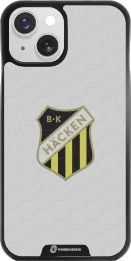 iPhone 15 BK Häcken 3D mobildeksel, svart