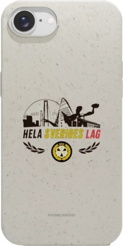 iPhone 16e Brynäs IF komposterbart deksel, hvit