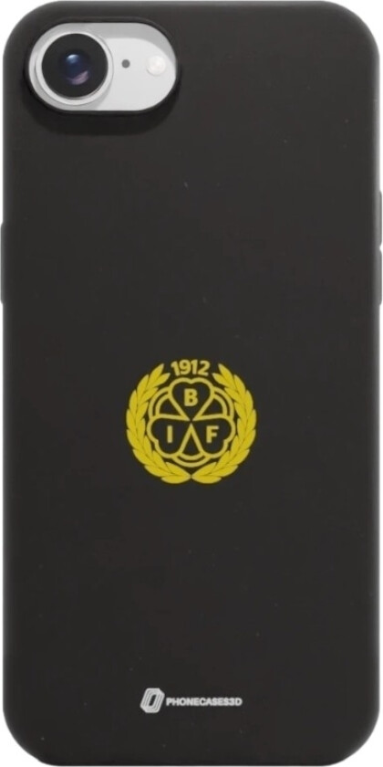iPhone 16e Brynäs IF komposterbart deksel, svart