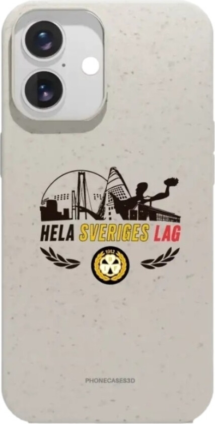 iPhone 16 Brynäs IF komposterbart deksel, hvit