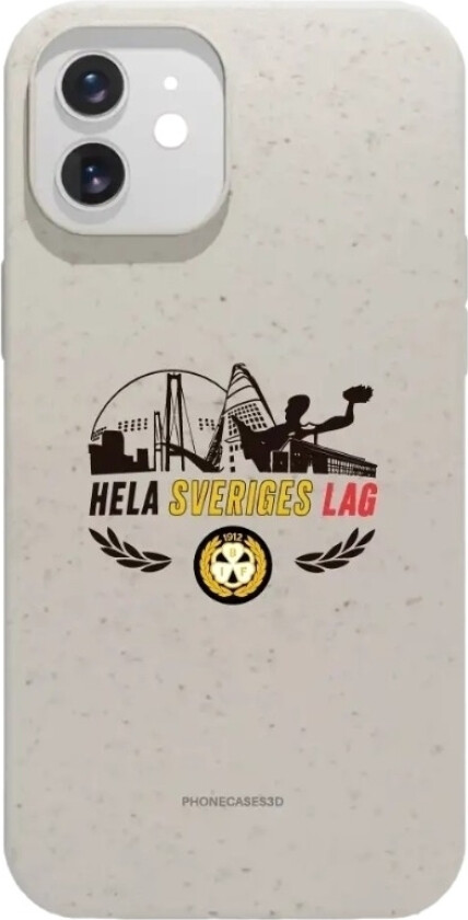 iPhone 12 Brynäs IF komposterbart deksel, hvit