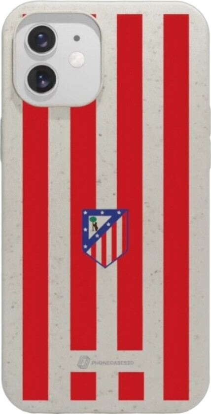 iPhone 12 Atlético de Madrid komposterbart deksel, hvit