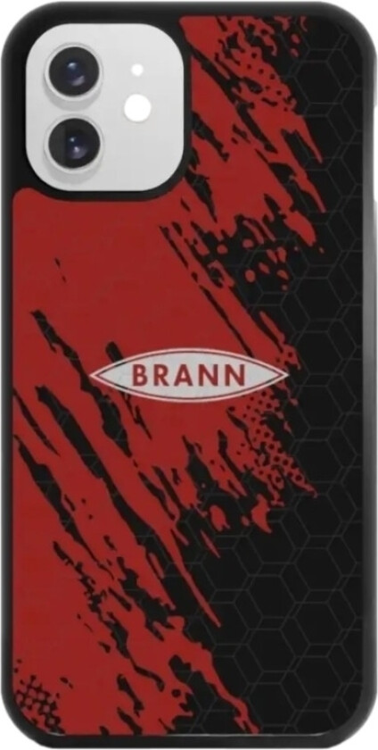 iPhone 12 Brann SK 3D mobildeksel, svart