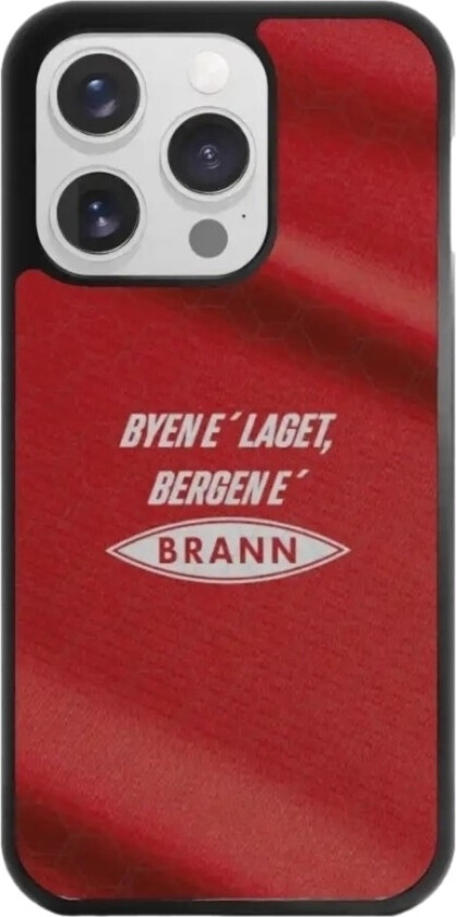 iPhone 15 Pro Brann SK 3D mobildeksel, svart